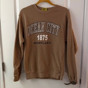 Ocean City 1875 Maryland Tan Sweater
